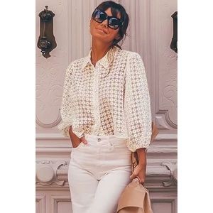 NEW Daisy Sheer Blouse